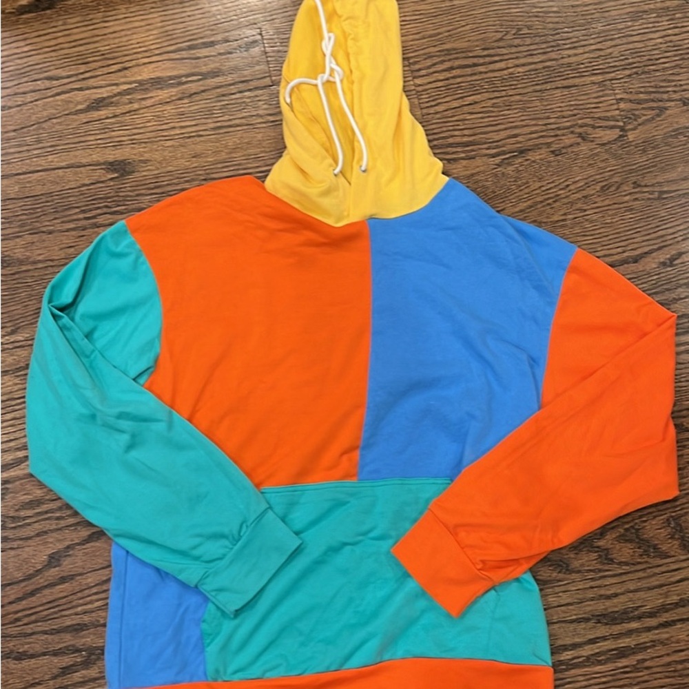 Shein colorblock lightweight hoodie